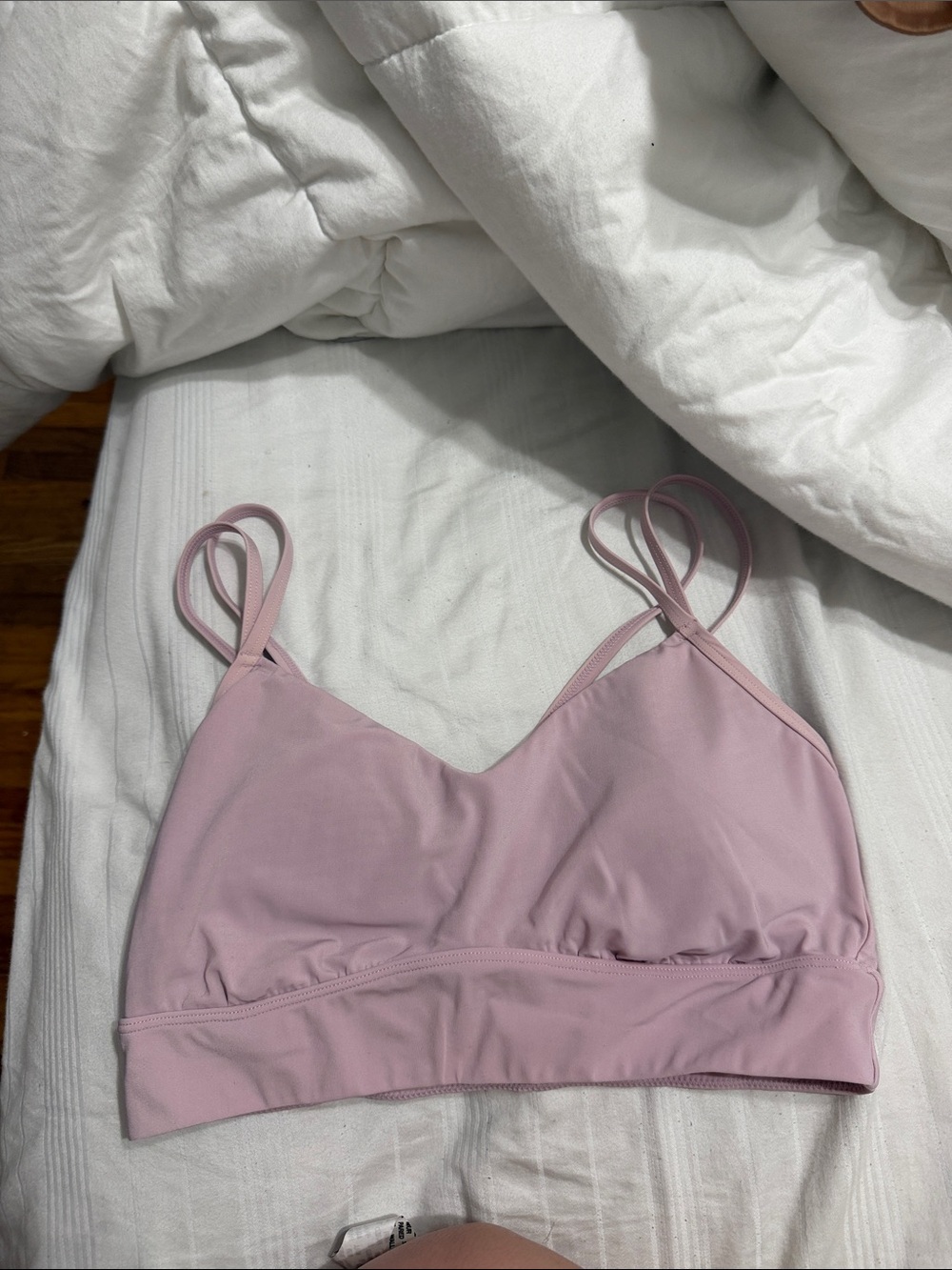 all in motion Dusty Pink Double-Strap Bralette